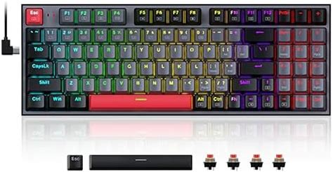 Amazon.in: Buy Redragon Mechanical Gaming Keyboard, Wired Mechanical ...