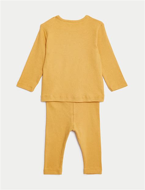 Buy 2pc Cotton Rich Elephant Outfit (7lbs-1 Yrs) at Marks & Spencer