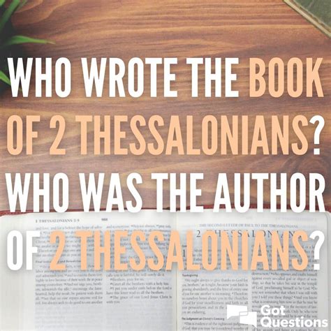Who wrote the book of 2 Thessalonians? Who was the author of 2 ...