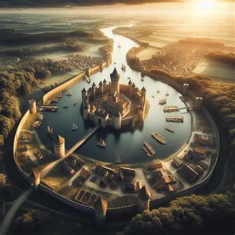 How Moats, Drawbridges, And Gatehouses Protected Medieval Castles