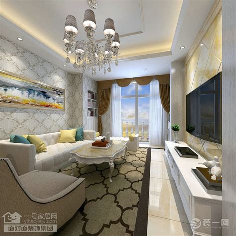 刹那芳华 - 新古典风格三室一厅装修效果图 - 刘鑫设计效果图 - 躺平设计家