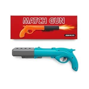 FOBHIYA Double Barrel Matchstick Gun Toy | Safe Plastic Toy Gun for ...
