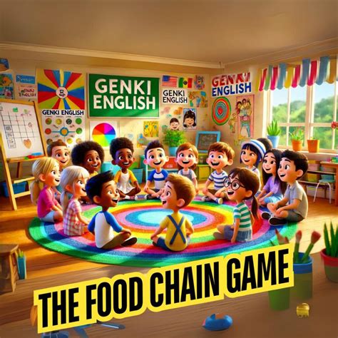 English Teaching Basics: The food chain game! | Genki English