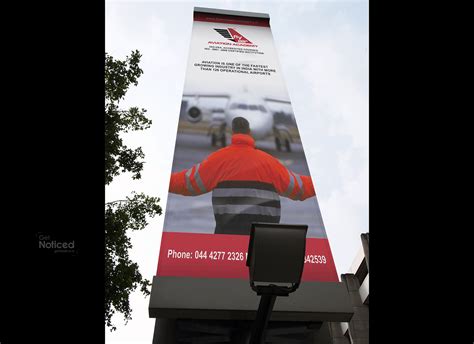 Outdoor Billboard Design for Fly Air Aviation Academy – Aviation Ad by ...