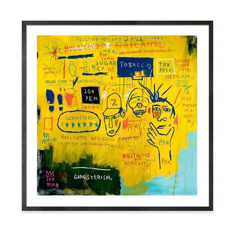 Jean-Michel Basquiat - Jean-Michel Basquiat - Hollywood Africans, 1983/2021 For Sale at 1stDibs