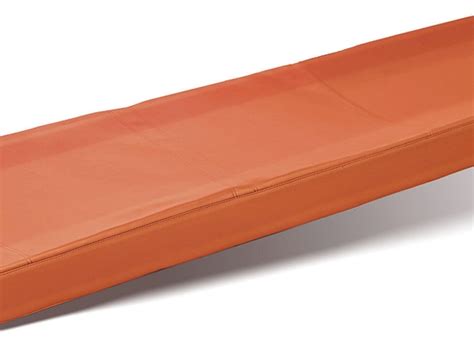 "HI-COM" (Art. 7018/A) - Orange mattress made with expanded ...