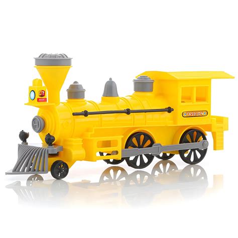 Pull and go train with light plastic - factorybuy – MaxSmile