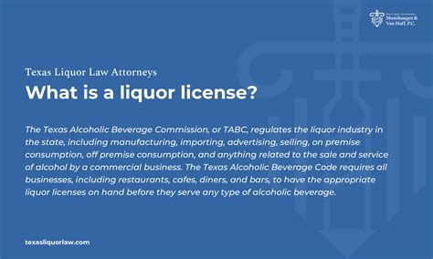 How to Get a Liquor License in Texas - Alcohol license requirements