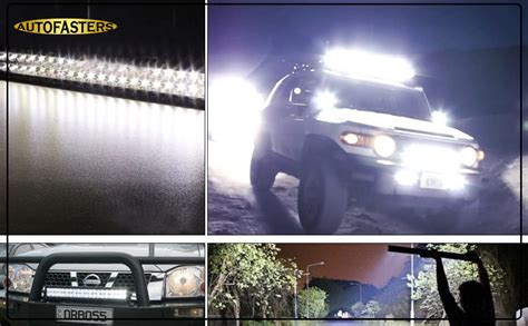 Autofasters LED Light Bar 21 Inch 60W Spot Flood Combo Led Lights Work ...