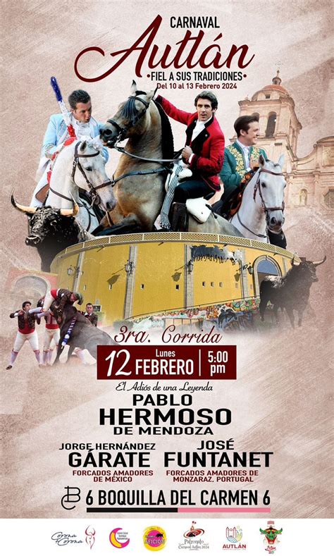 Presentan los carteles del Carnaval de Autlán de la Grana 2024 ...