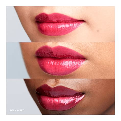 Crushed Oil-Infused Lip Gloss • Rock & Red - true blue red