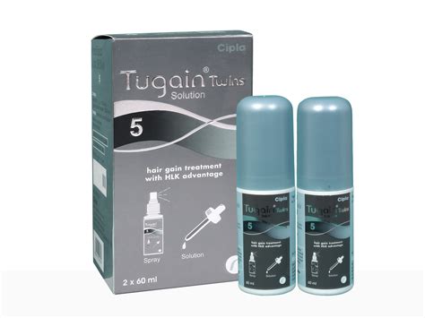 Tugain Twins 5% Solution 60Ml Pack Of 2-Karissakart.Com – KarissaKart