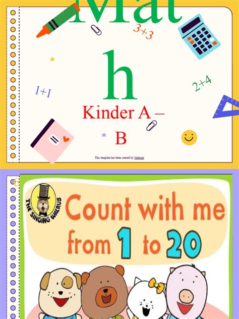Image result for Kinder 2 Lesson Math