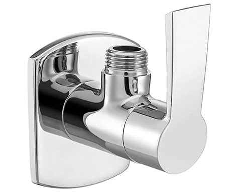 BATHSENSE by Asian Paints Angle cock with wall flange | Chrome Finish ...