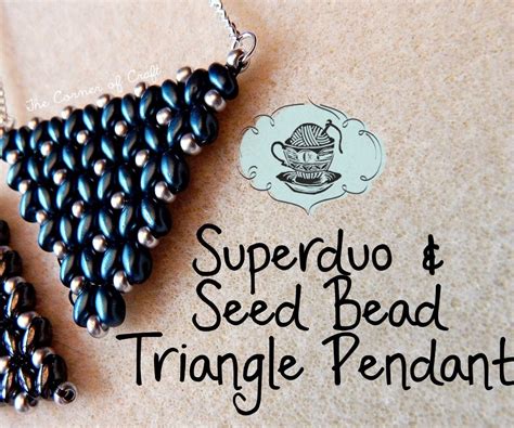 Image result for Triangle Seed Bead Tutorial