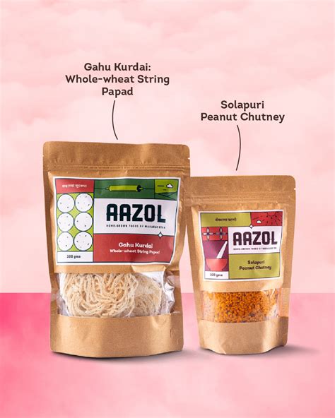 Sukha Bhel Combo | Crispy Gahu Kurdai String Papad, Spicy Peanut ...