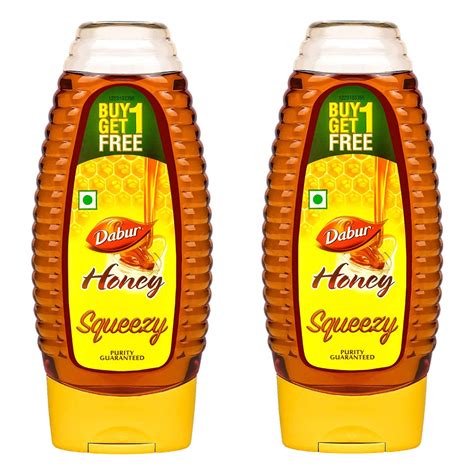Buy Dabur Honey Squeezy, 400 gm (Buy 1 Get 1 Free) | 19 Minutes ...