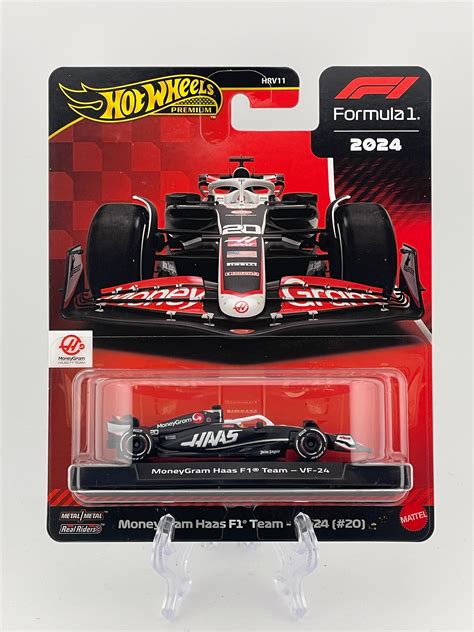 Hot Wheels Premium Formula 1 2024 MoneyGram Haas F1 Team - VF-24 (#20) – Burnsie Diecast