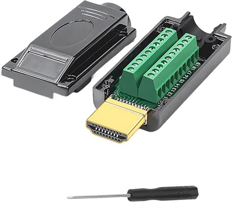 Daier 2 Pack Metal HDMI Solderless Adapter, HDMI Repair India | Ubuy
