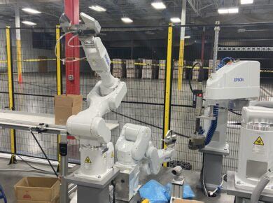 Image result for Automated Assembly Cell with Robot