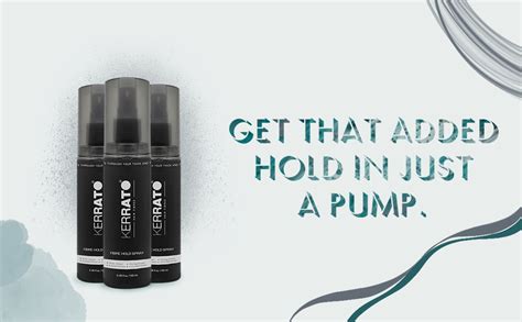KERRATO HAIR FIBRES Water Resistant Locking Spray