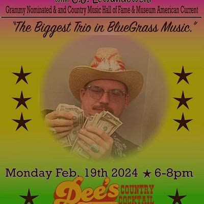 The Shedhouse Trio w/CJ Lewandowski, Dee's Country Cocktail Lounge ...