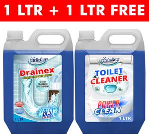 NISHCHAY Drains Cleaner Unblocking Sewer Pipes water,Kills 99.9% of ...