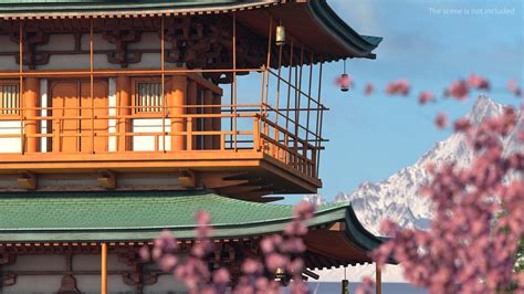 Traditional Japanese Temple 3D | 3D Molier International