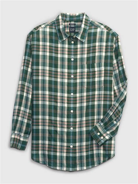 Plaid Big Shirt | Gap
