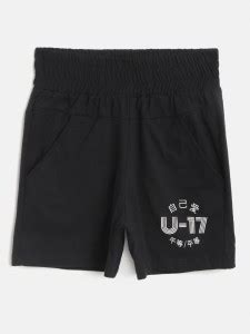 HRX by Hrithik Roshan Short For Boys Casual Solid Pure Cotton Price in ...