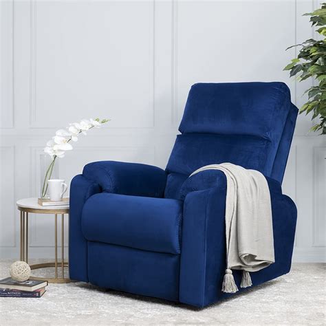 Wakefit Recliner | 1 Year Warranty | Velvet Fabric Manual Recliner Sofa ...