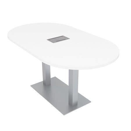 Skutchi Designs 6 Ft Racetrack Conference Table with Power And Data, 6 ...