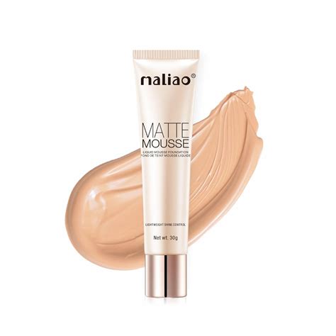 Buy Maliao Matte Liquid Mousse Foundation (WHITE IVORY) Online at Low ...