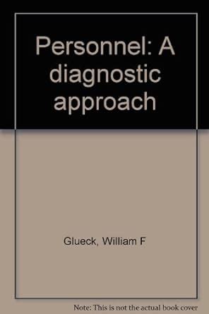 Buy Personnel: A diagnostic approach Book Online at Low Prices in India ...