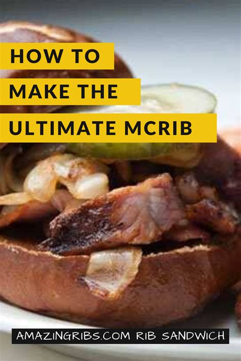 mcrib bun kaufen