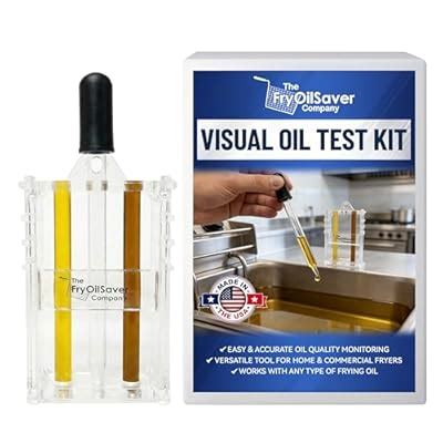 THE FRYOILSAVER COMPANY Fryer Oil Test Kit - Visual Two Color Analysis ...