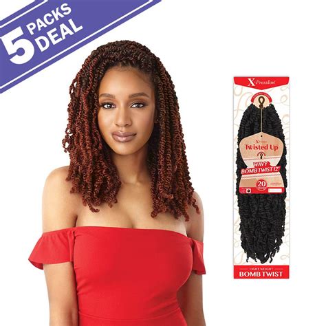 Buy MULTI PACK DEALS! Outre Crochet Braids X-Pression Twisted Up Wavy ...
