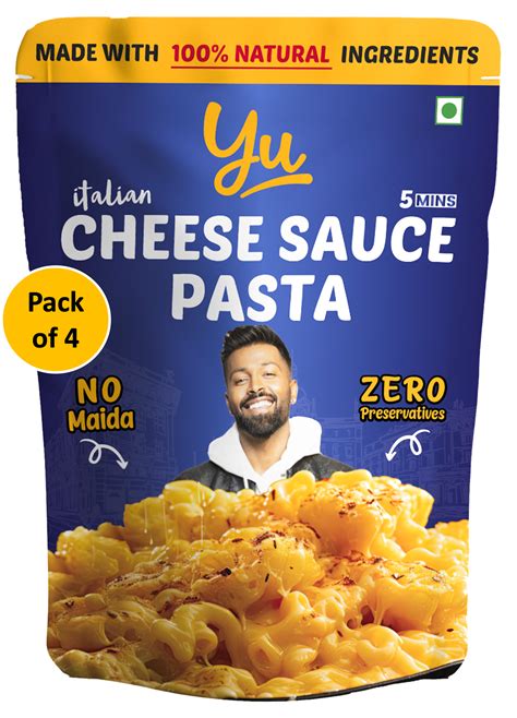 Italian Pasta Pack of 4 - Cheese Sauce Penne Pasta