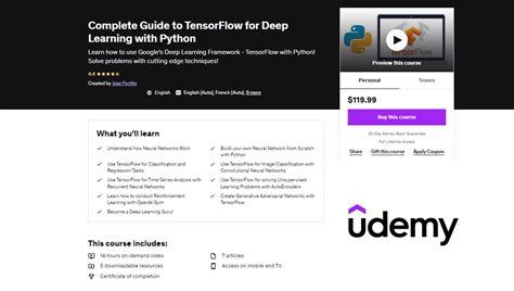 Deep Learning Course Python 的图像结果