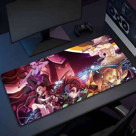 Eshaaver Laptop/Desktop Mat Demon slayer Animie Hashibira Print Anti ...