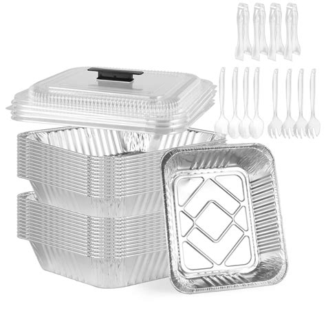 Buy Restlrious 72 Piecs Chafing Dish Set Disposable Aluminum Foil ...