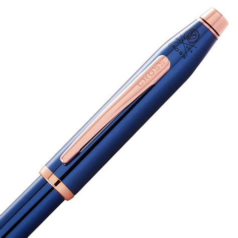 Cross Century II Translucent Cobalt Blue RGT Ballpoint Pen AT0082WG-13