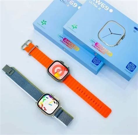 HW 69 Ultra 2 Amoled display with Chat-GPT and Wireless charging – Cold ...