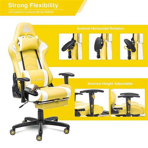 AA Products Gaming Chair High Back Ergonomic Computer Racing Chair ...