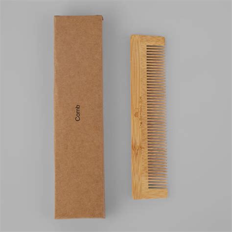 Bamboo Comb | Wooden Comb for Hotel Hospitals Airlines – The Bamboo Bae