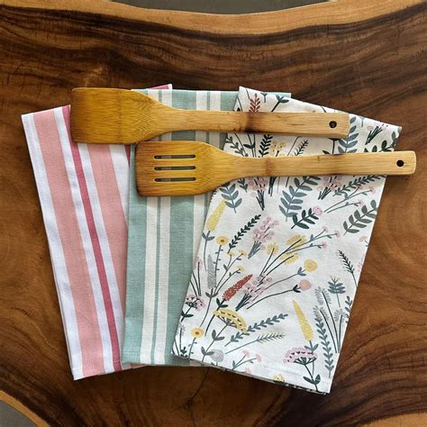 Oak & Lily Premium European Quality 100% Cotton Kitchen Napkins Set of ...