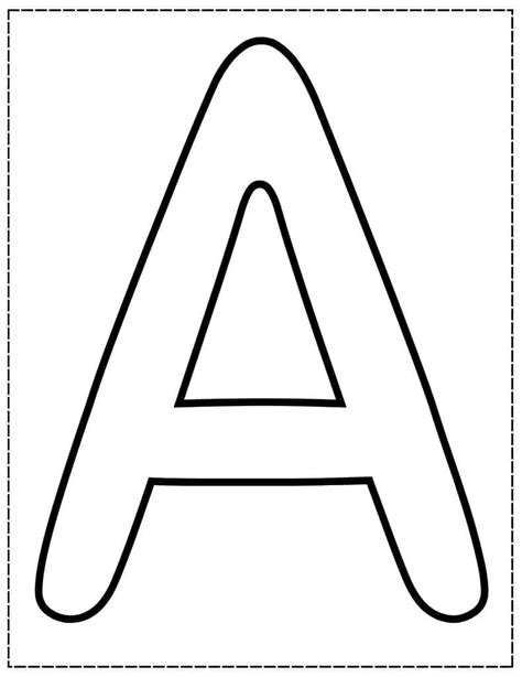 Block Alphabet Letters Printable | Printable Alphabet Letters