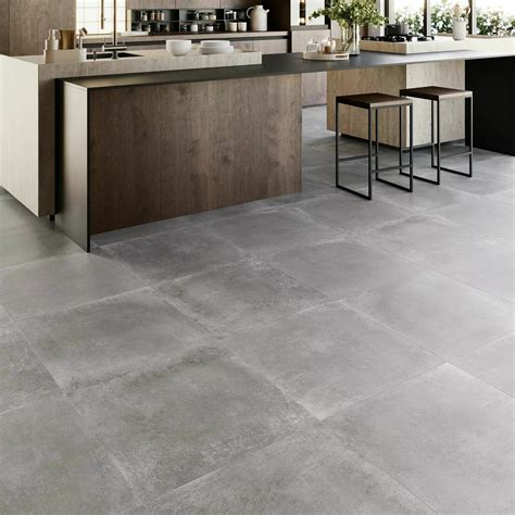 Grey Concrete Floor Paloma D3963 Decade Concrete Grey Tile Effect