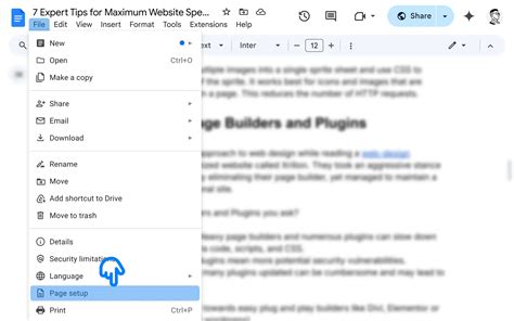 How To Make Google Docs Landscape