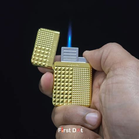Diamond Cut Jet Flame Cigarette Lighter (Signature Series) – First Dot
